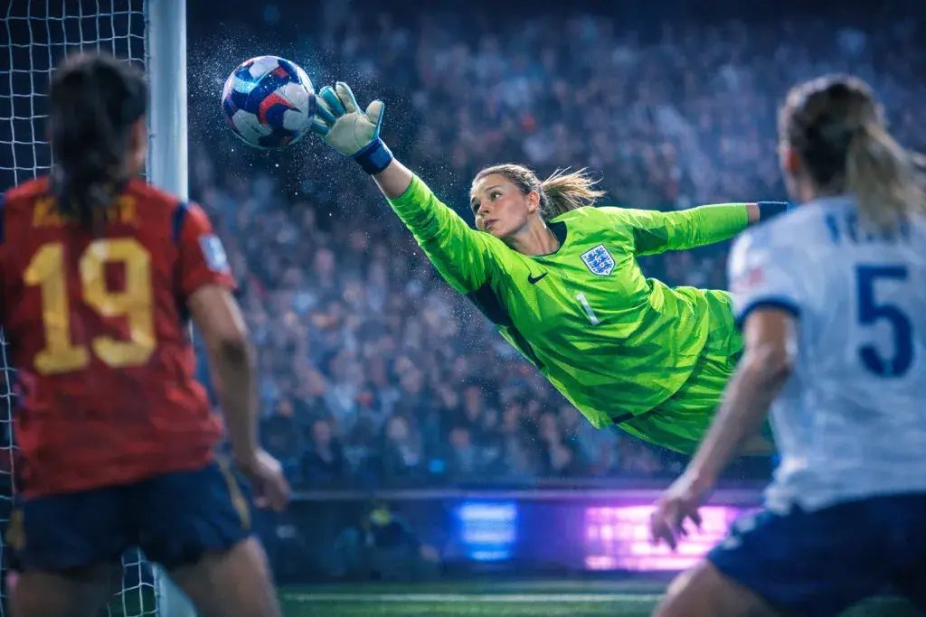 Hannah Hampton Delivers Crucial Save Securing England World Cup Qualifying Lead